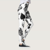 Alice White Rabbit Wonderland Classic Leggings (Rechts)