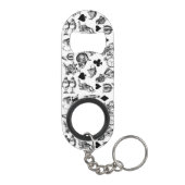 Alice White Rabbit Wonderland Classic Mini Flessenopener (Achterkant)