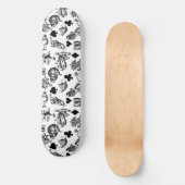 Alice White Rabbit Wonderland Classic Persoonlijk Skateboard (Voorkant)
