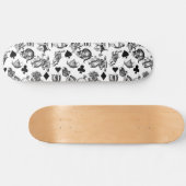 Alice White Rabbit Wonderland Classic Persoonlijk Skateboard (Horizontaal)