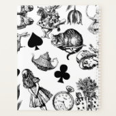 Alice White Rabbit Wonderland Classic Planner (Achterkant)