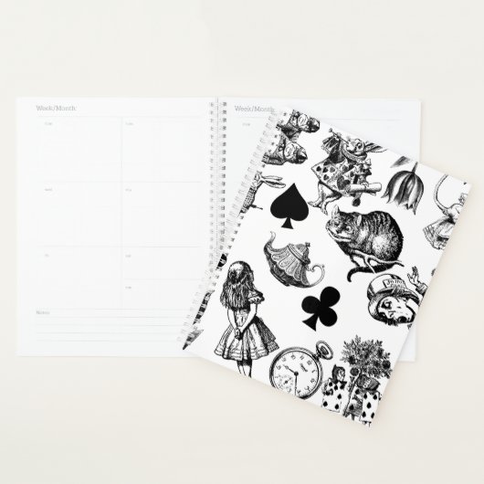 Alice White Rabbit Wonderland Classic Planner (Display)