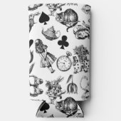 Alice White Rabbit Wonderland Classic Seltzer Blikjeskoeler (Voorkant)