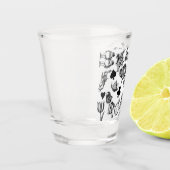 Alice White Rabbit Wonderland Classic Shot Glas (Links)