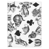 Alice White Rabbit Wonderland Classic Tafelkleed (Voorkant)