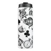 Alice White Rabbit Wonderland Classic Thermosbeker (Voorkant)