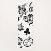 Alice White Rabbit Wonderland Classic Yogamat (Achterkant)