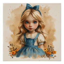Alice' Wispelturige Reverie: Wonderland Wispelturi Perfect Poster