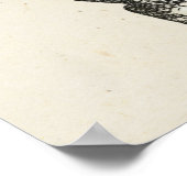 Alice - wit konijn 1865 poster (Hoek)