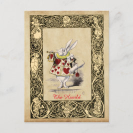 Alice - wit konijn - De Herald 1865 Briefkaart