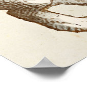 Alice - Wit Konijn - Uur Glas 1865 Poster (Hoek)