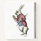 Alice - Witte Konijn 1865 Notitieboek (Achterkant)