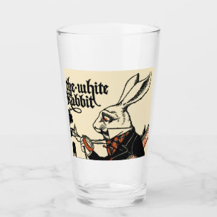 Alice Witte Konijn Klassieke Wonderland Glas