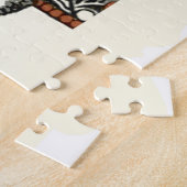 Alice Witte Konijn Klassieke Wonderland Legpuzzel (Zijkant)
