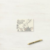 Alice Witte Konijn Klassieke Wonderland  Post-it® Notes (Op bureau)