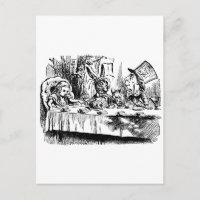 Alice, witte konijn, Tea Party
