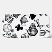 Alice Witte Konijn Wonderland Klassieker Case-Mate iPhone Case (Achterkant (horizontaal))