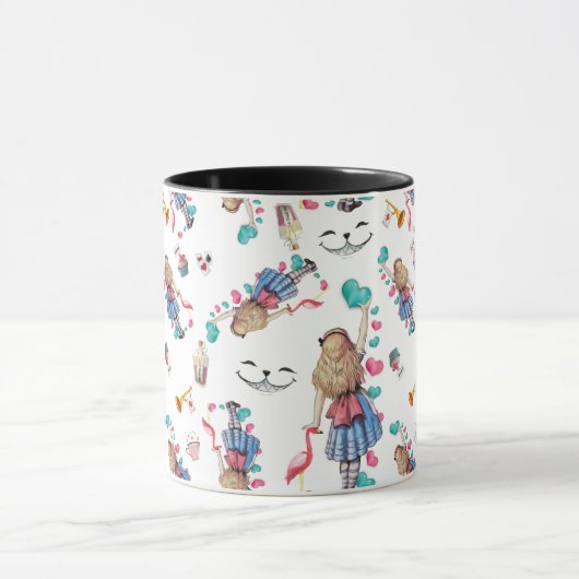 Alice Wonderland Adventures Gift Mok (Midden)