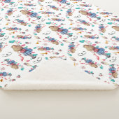 Alice Wonderland Adventures Throw Blanket (3/4)