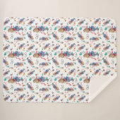 Alice Wonderland Adventures Throw Blanket (Voorkant (horizontaal))