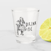 Alice Wonderland Drink me glas (Voorkant)
