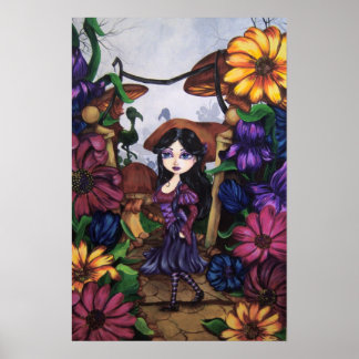 "ALICE" Wonderland Fantasy Art Print