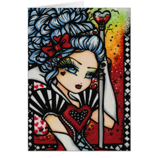Alice Wonderland Fantasy, koningin van harten