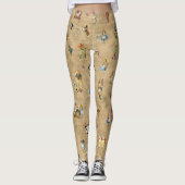 Alice wonderland leggings (Voorkant)