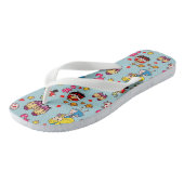 Alice Wonderland Mad Hatter Kat Doodle Kunst door Teenslippers (Schuin)