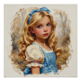 Alice' Wonderland Nieuwsgierigheid: Wonderland Won Perfect Poster