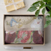 Alice Wonderland Rozen Kaarten Cream Tissue Paper Tissuepapier (Geschenk)