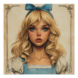 Alice' Wonderland Waanzin: Wonderland Waanzin Perfect Poster