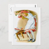 Alice wordt te groot! Oh nee! Briefkaart (Voorkant / Achterkant)