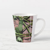 Alice Young Memorial Brick met witte rozen Mok (Rechts)