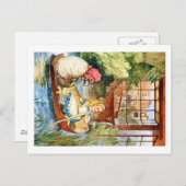 Alice zag hoe de oude vrouw in een schaap verander briefkaart (Voorkant / Achterkant)