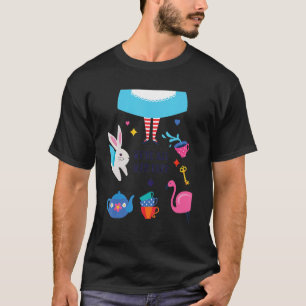 Alice zegt dat we allemaal gek zijn in Wonderland T-shirt