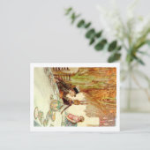 ALICE ZELF NAAR HET THEEFEEST VAN MAD HATTER BRIEFKAART (Staand voorkant)