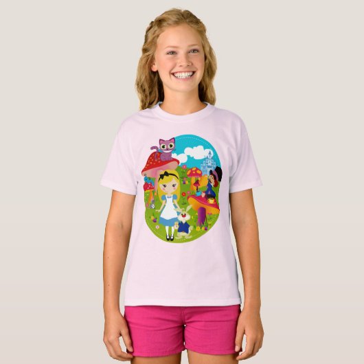 aliceinwonderland t-shirt (Voorkant volledig)