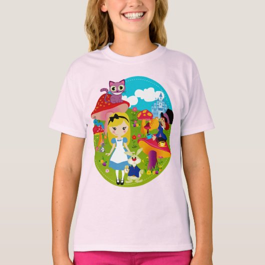 aliceinwonderland t-shirt (Voorkant)