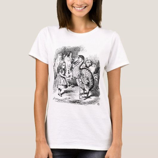  Alice's Adventures in Wonderland (1865) T-shirt (Voorkant)