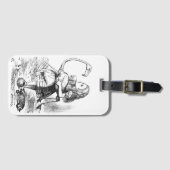 Alice's Adventures in Wonderland (1890) Bagagelabel (Voorkant (horizontaal))