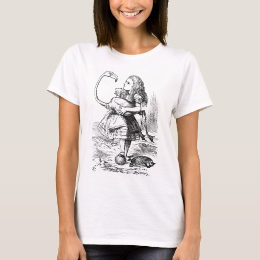  Alice's Adventures in Wonderland (1890) T-shirt (Voorkant)