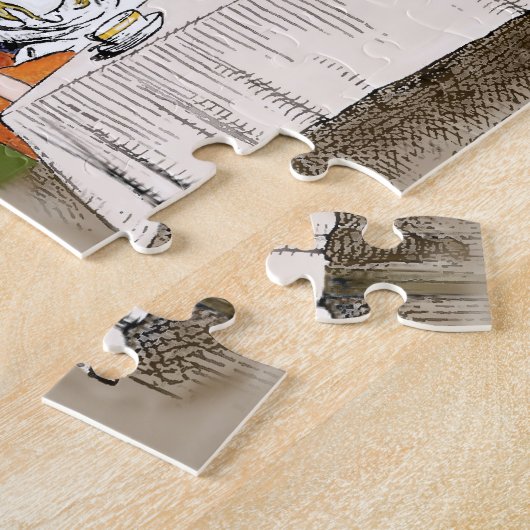 Alice's Adventures in Wonderland Legpuzzel (Zijkant)