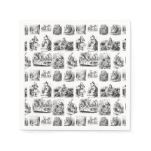 Alice's Adventures in Wonderland Pattern