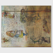 Alice's avonturen cadeaupapier (Vlak)