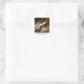 Alice's avonturen in hoofdletsel vierkante sticker (Tas)