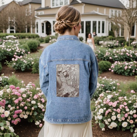 Alice's avonturen in Wonderland (1907) Denim Jacket (Huwelijk Achterkant)
