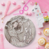  Alice's avonturen in Wonderland (1907) Papieren Bordje (Feest)