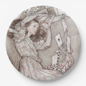  Alice's avonturen in Wonderland (1907) Papieren Bordje (Voorkant)