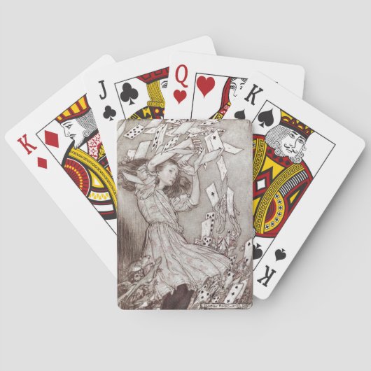  Alice's avonturen in Wonderland (1907) Pokerkaarten (Achterkant)